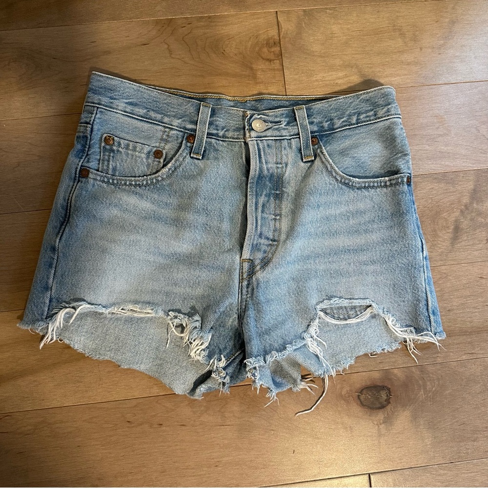 Levi's 501 High-Rise Denim Shorts